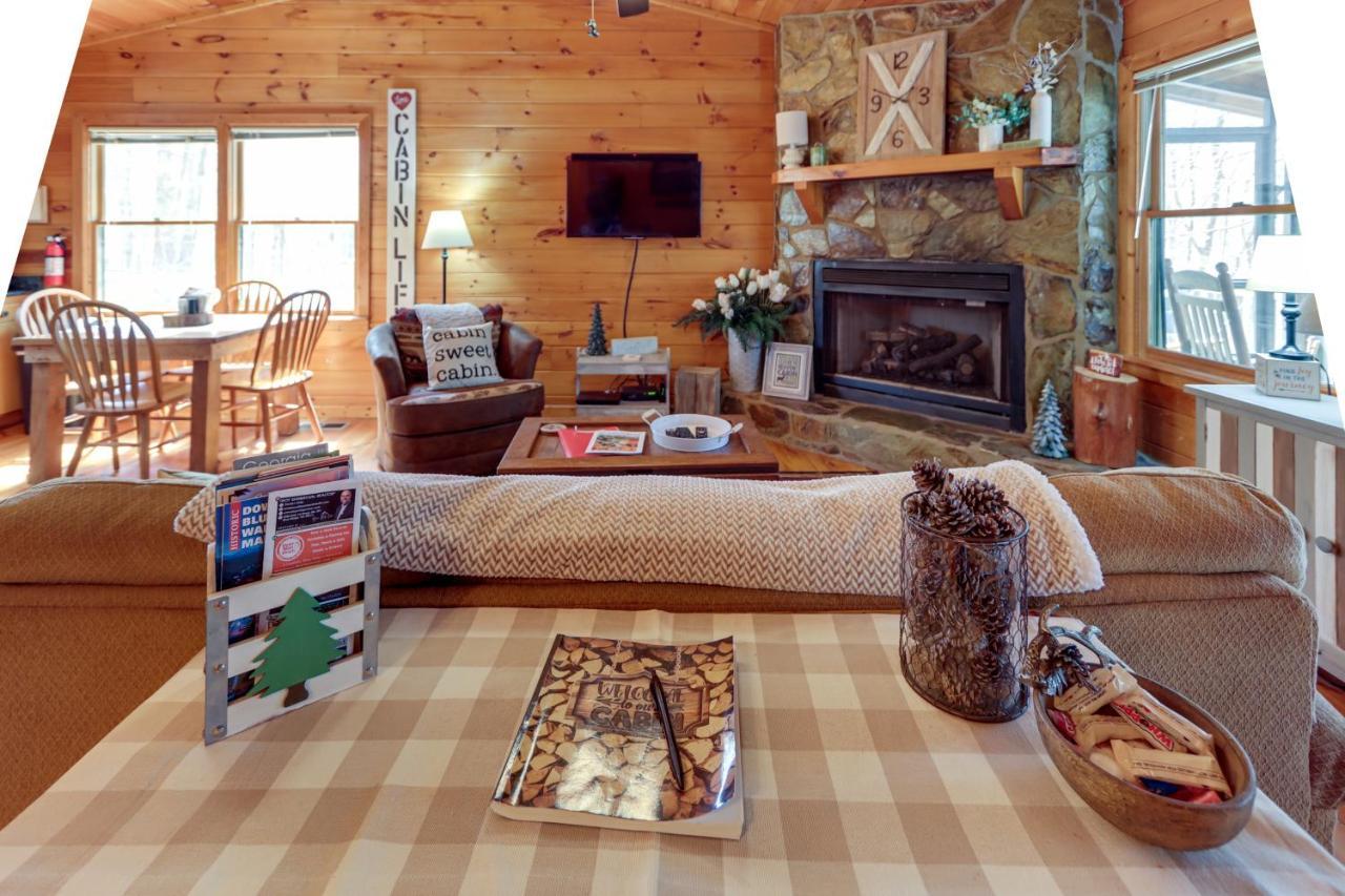 Blue Ridge Cozy Cabin In The Woods With Hot Tub! מראה חיצוני תמונה