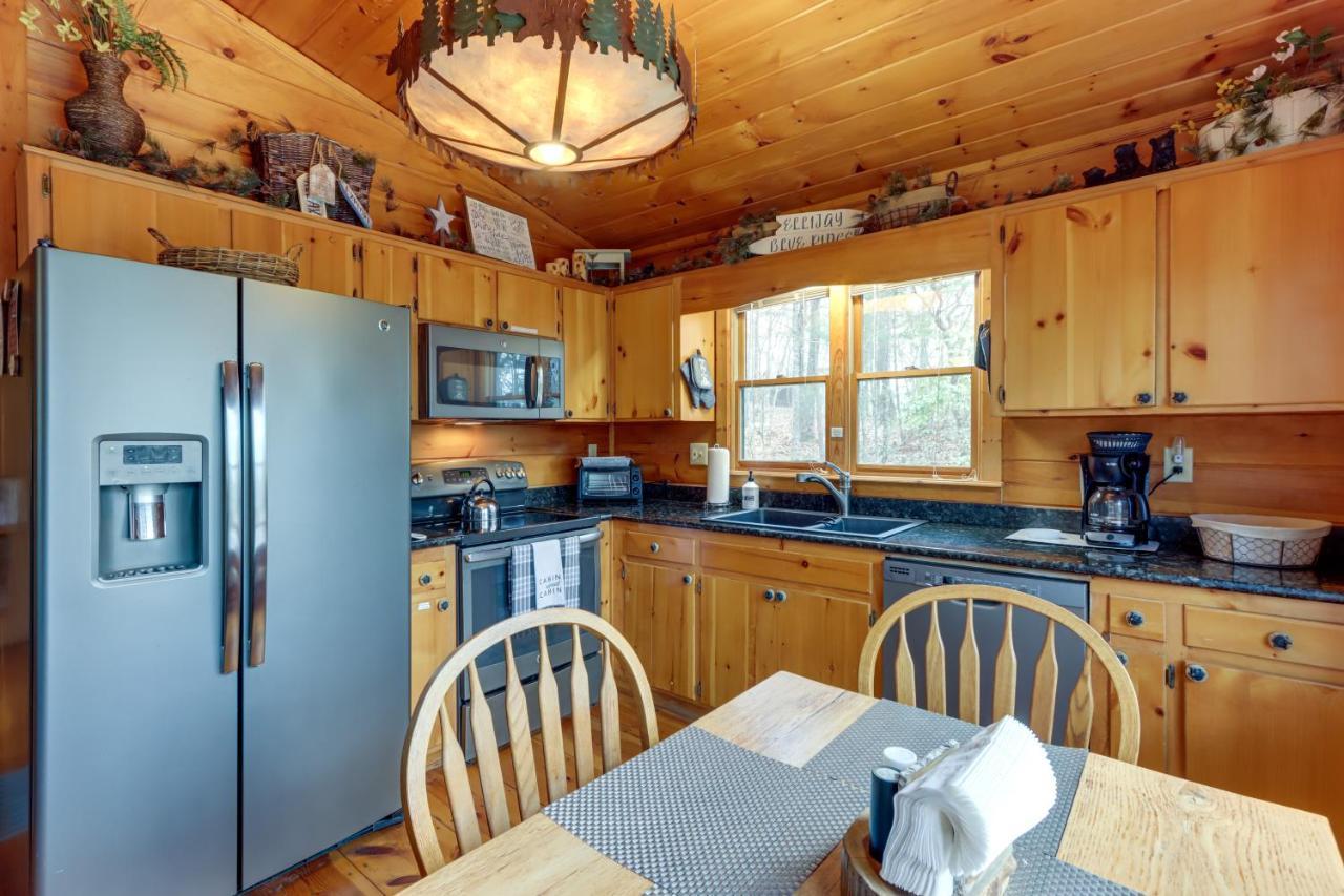 Blue Ridge Cozy Cabin In The Woods With Hot Tub! מראה חיצוני תמונה
