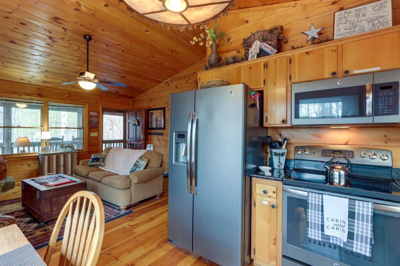 Blue Ridge Cozy Cabin In The Woods With Hot Tub! מראה חיצוני תמונה