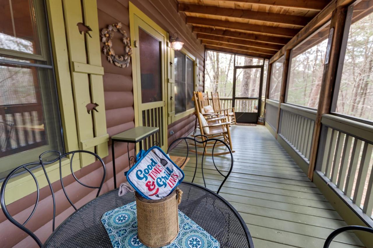 Blue Ridge Cozy Cabin In The Woods With Hot Tub! מראה חיצוני תמונה