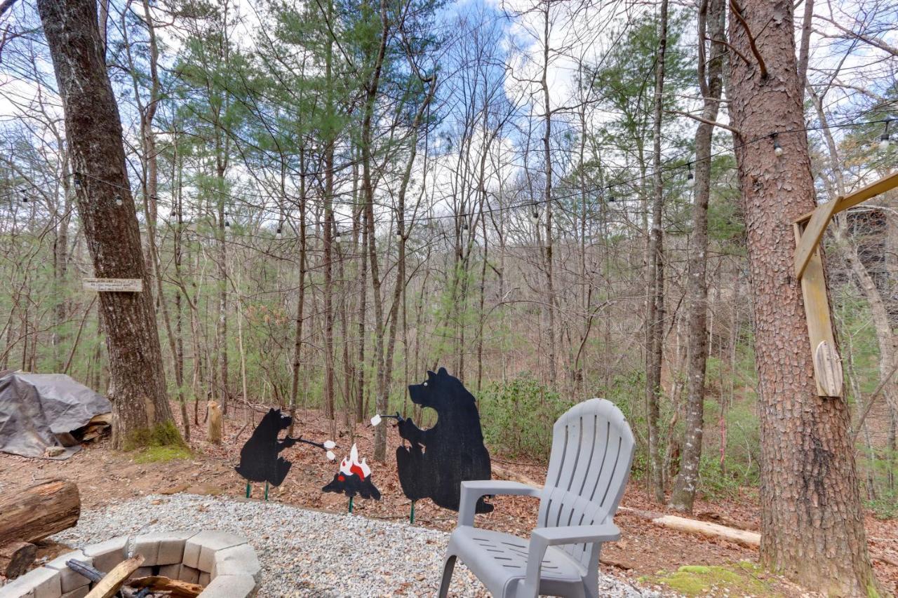 Blue Ridge Cozy Cabin In The Woods With Hot Tub! מראה חיצוני תמונה