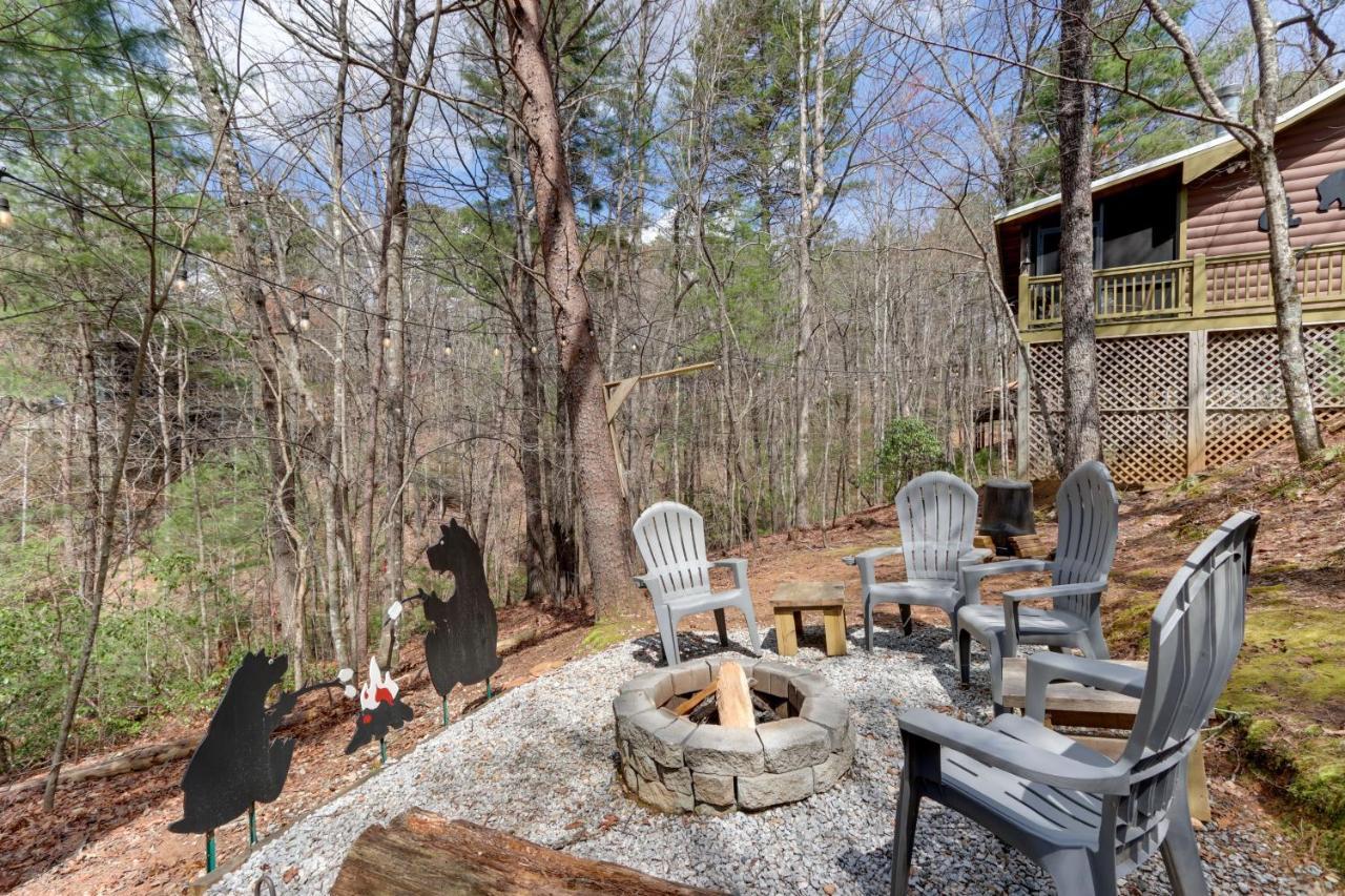 Blue Ridge Cozy Cabin In The Woods With Hot Tub! מראה חיצוני תמונה