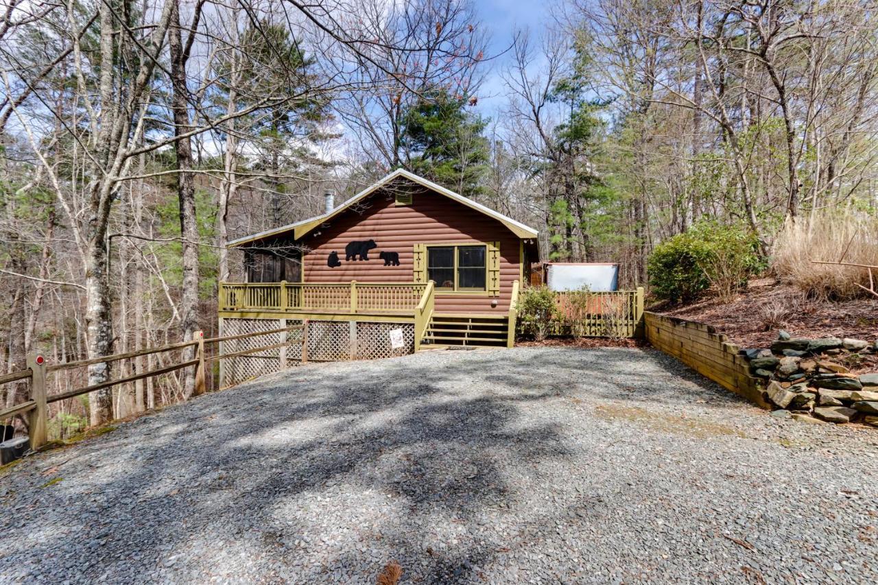 Blue Ridge Cozy Cabin In The Woods With Hot Tub! מראה חיצוני תמונה