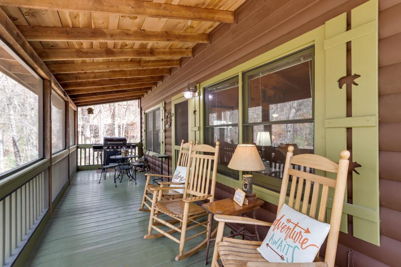 Blue Ridge Cozy Cabin In The Woods With Hot Tub! מראה חיצוני תמונה